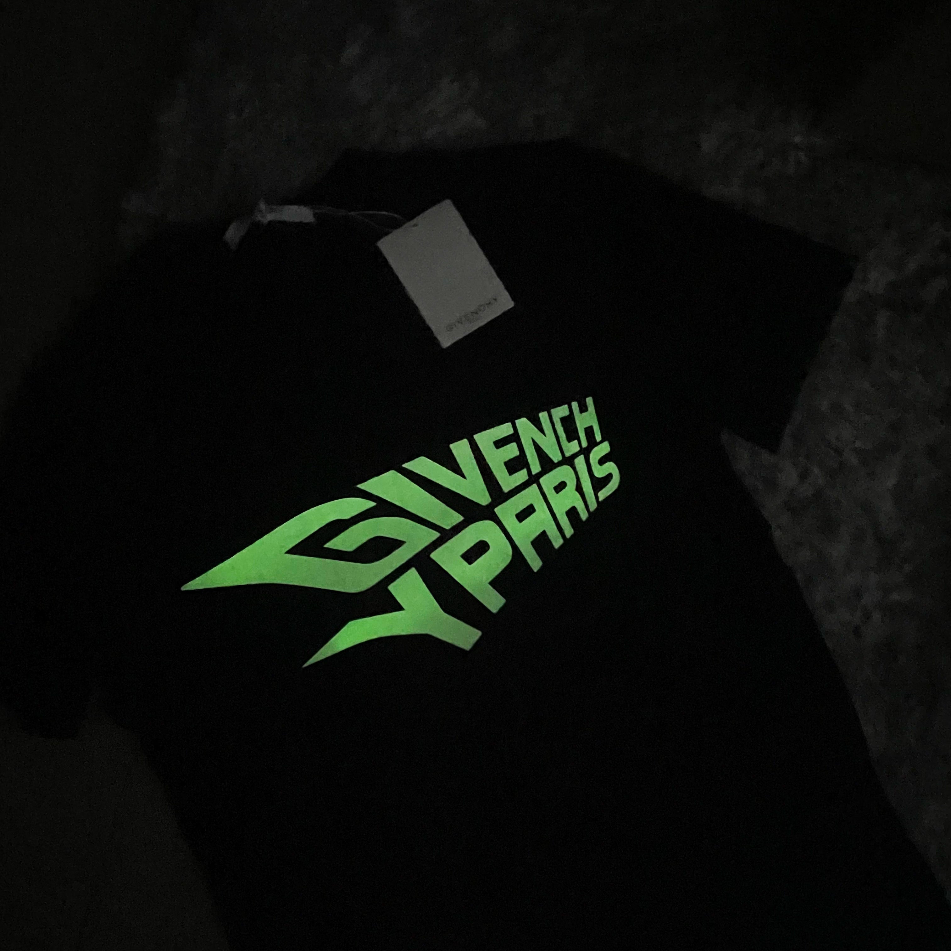 Givenchy Glow In The Dark Logo Tee