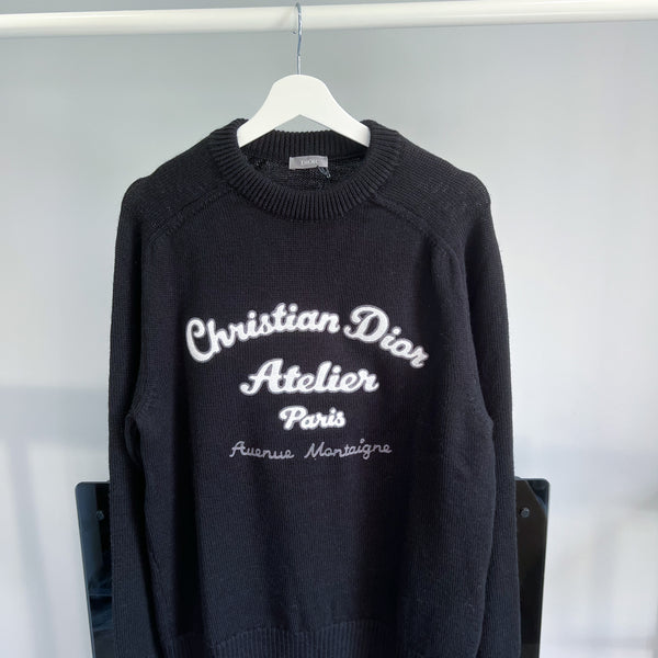Dior Atelier Wool Knit Sweatshirt – TrendCornerUK