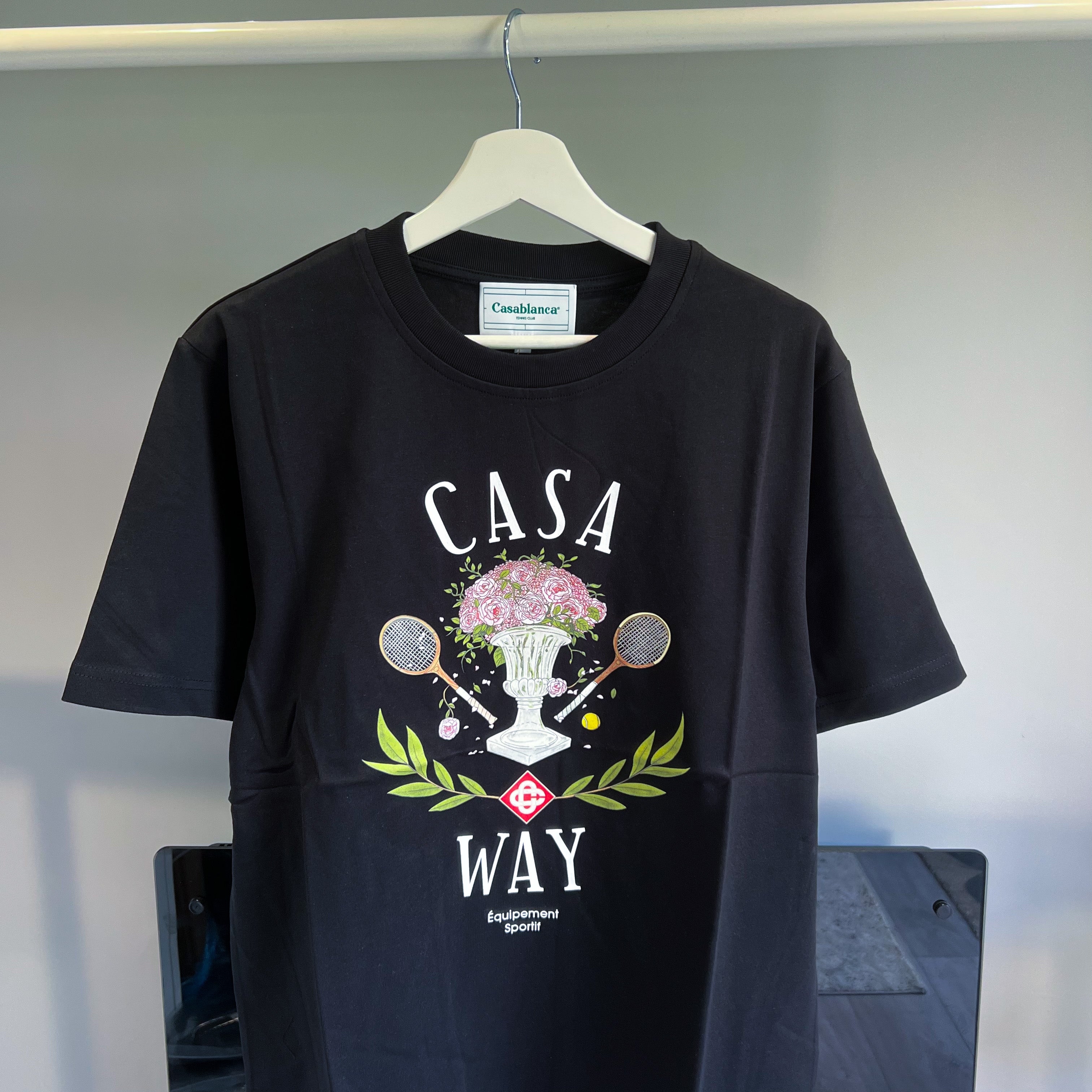 Casablanca Casa Way Tee - Black