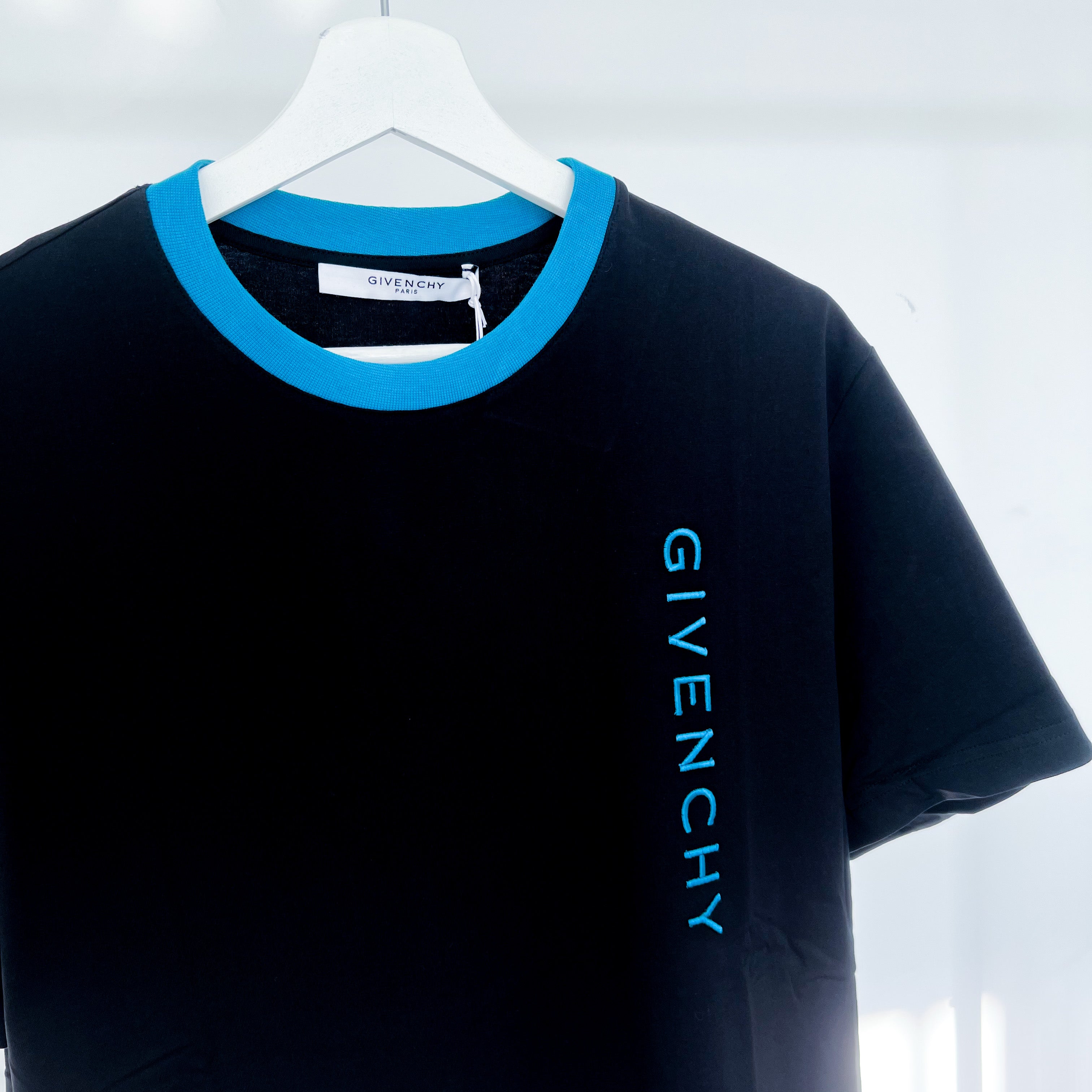 Givenchy Classic Embroidered Tee - Black