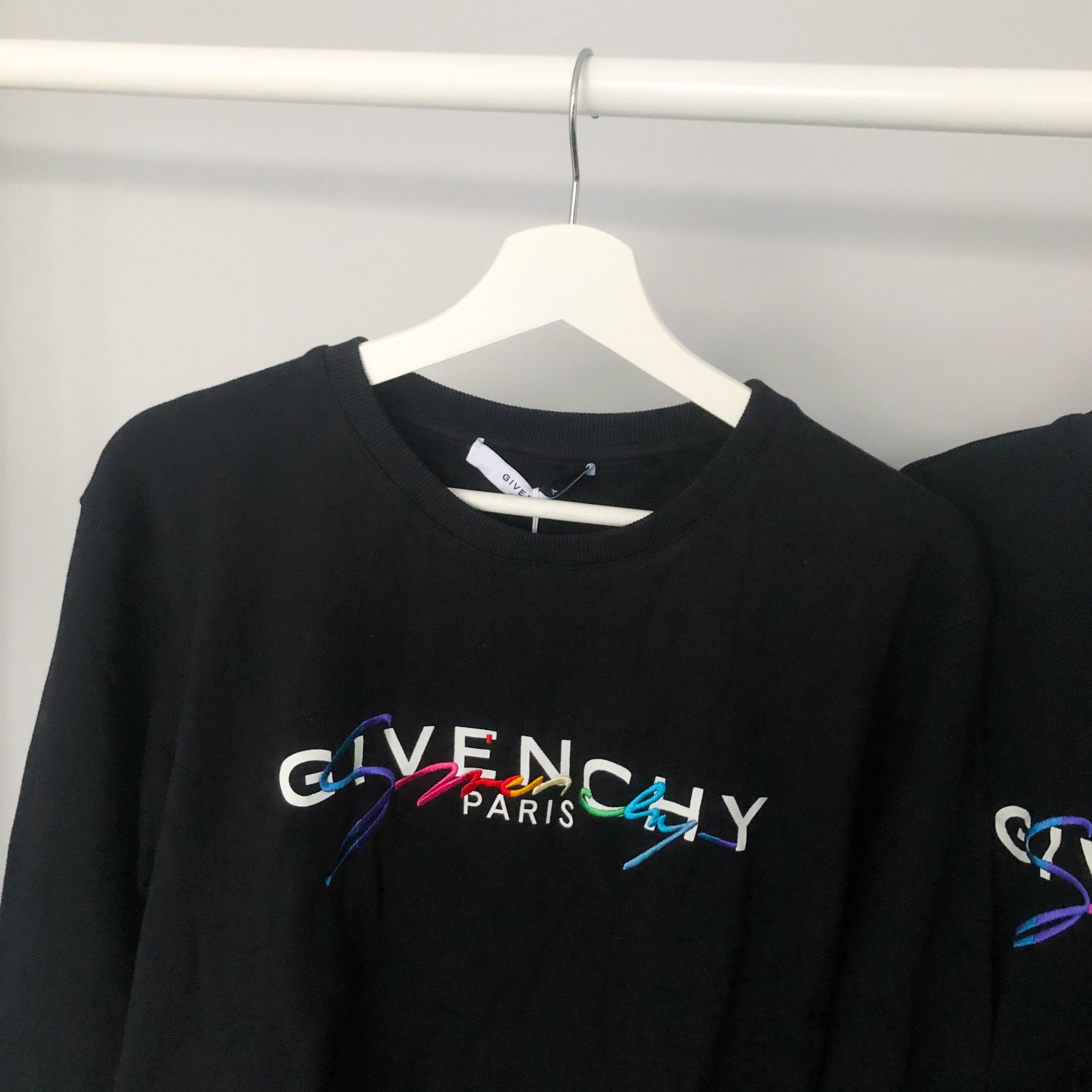 Givenchy Rainbow Embroidered Crewneck