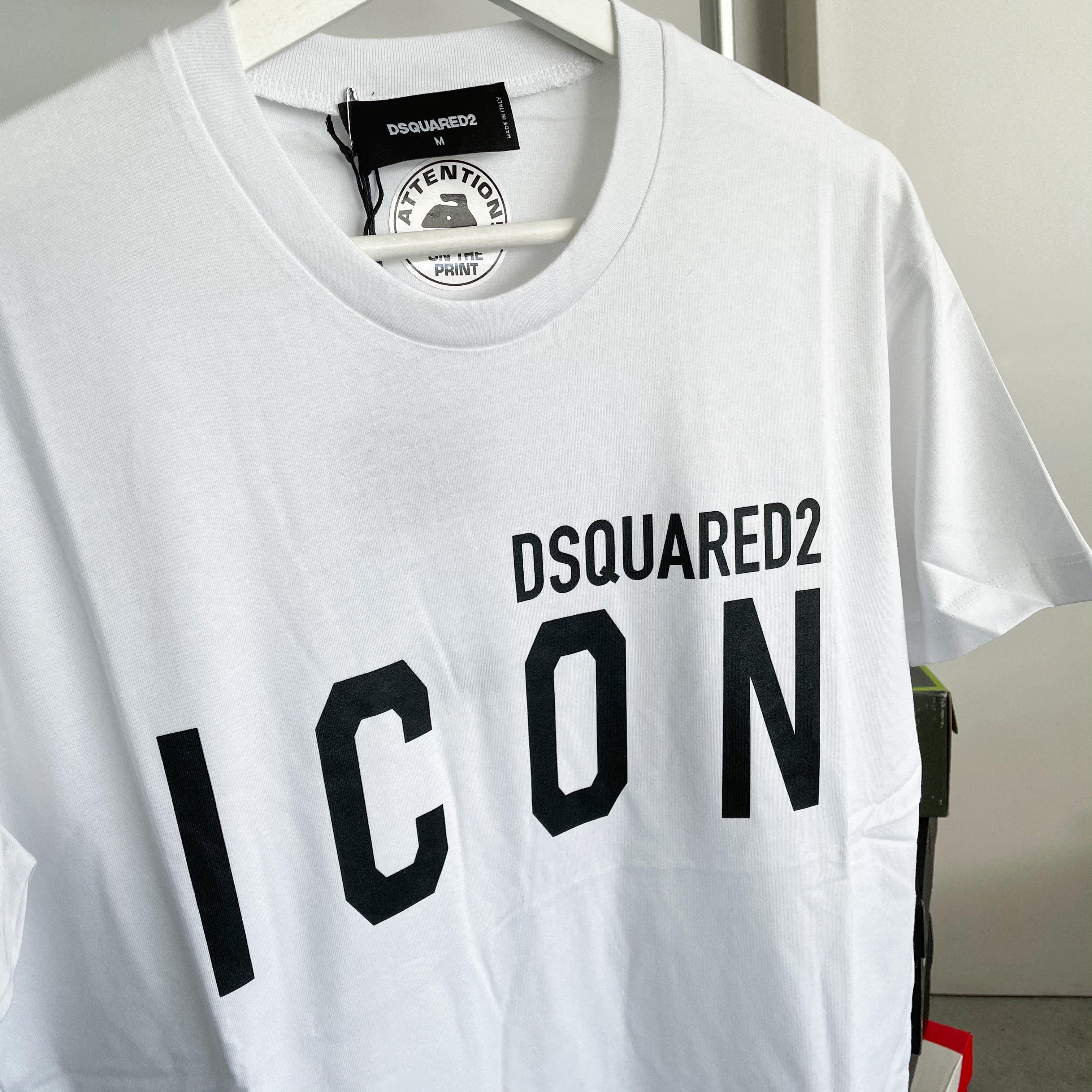 Dsquared Icon Logo Tee - White