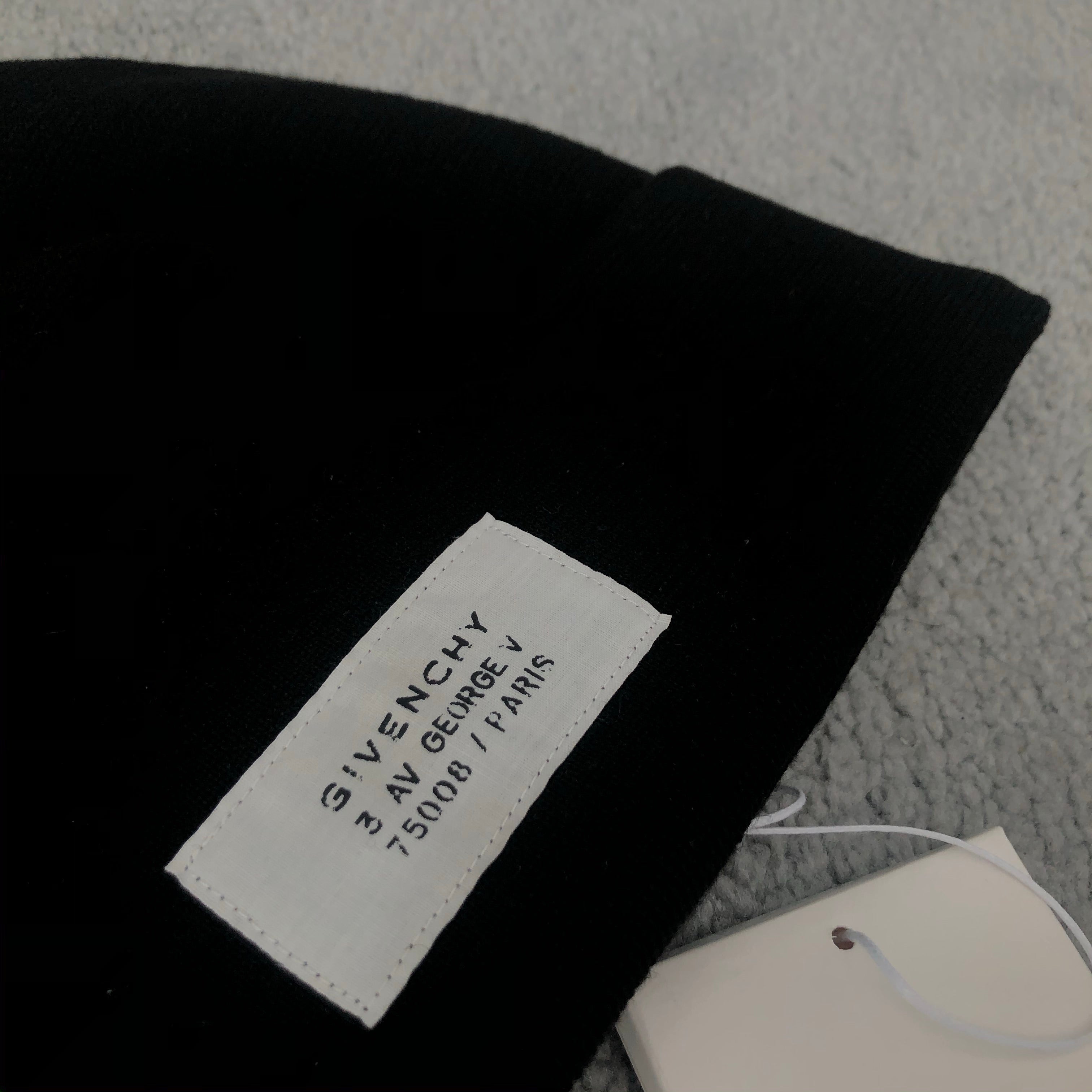 Givenchy Patch Atelier Logo Beanie