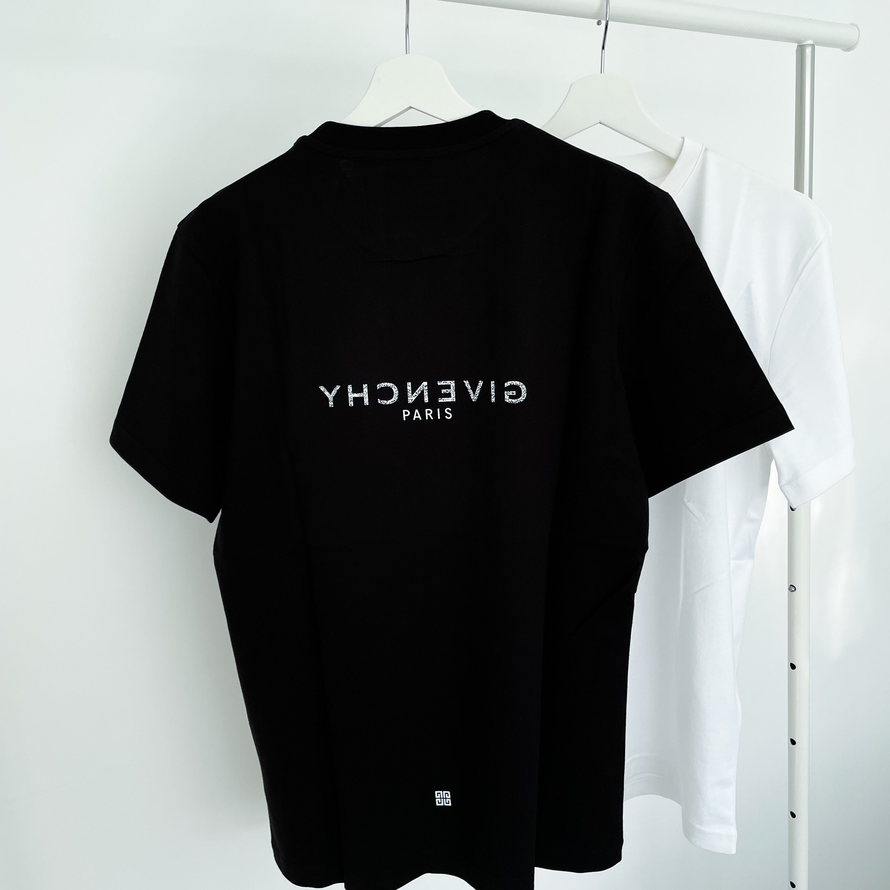 Givenchy Reverse Logo Tee - Black