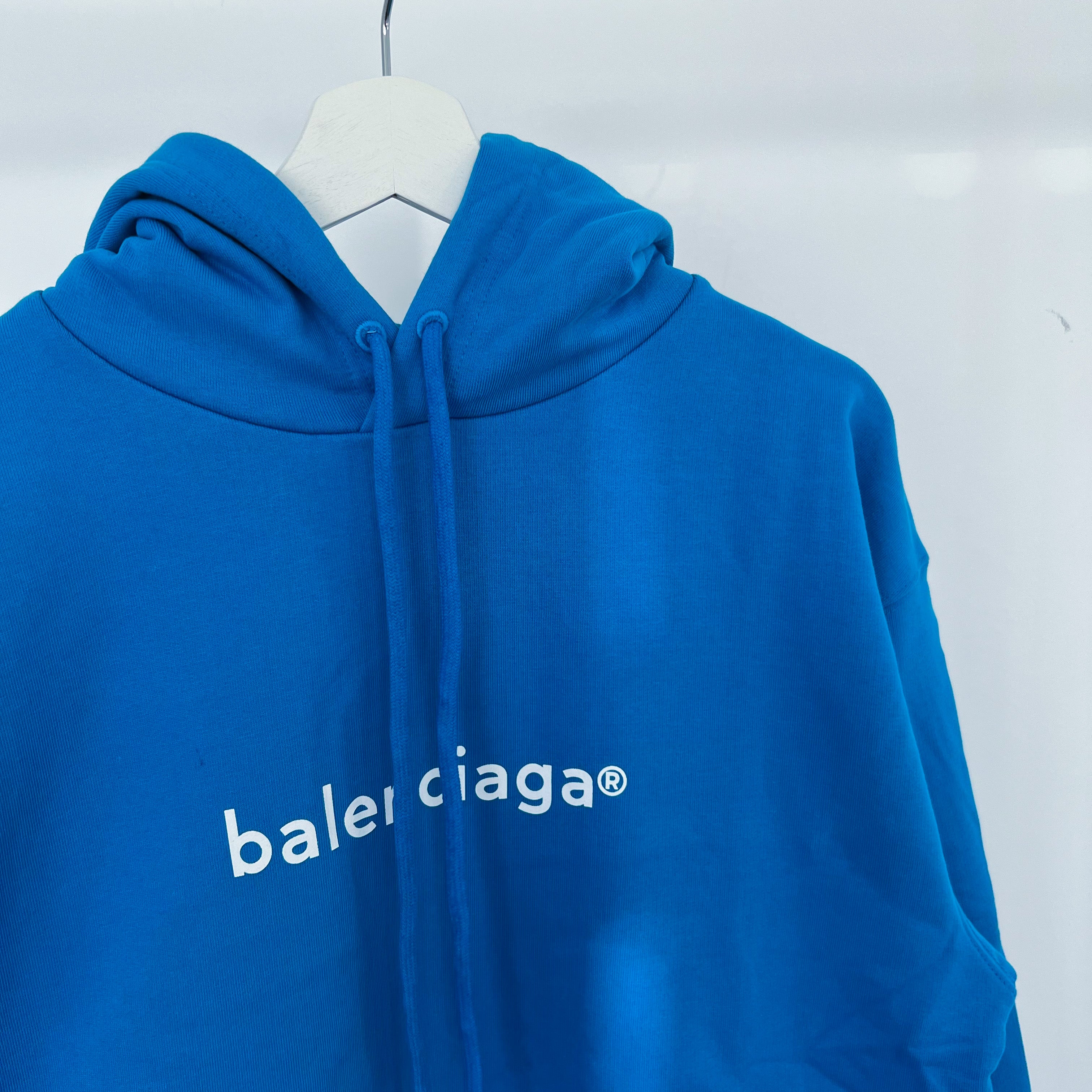 Balenciaga Copyright Logo Hoodie