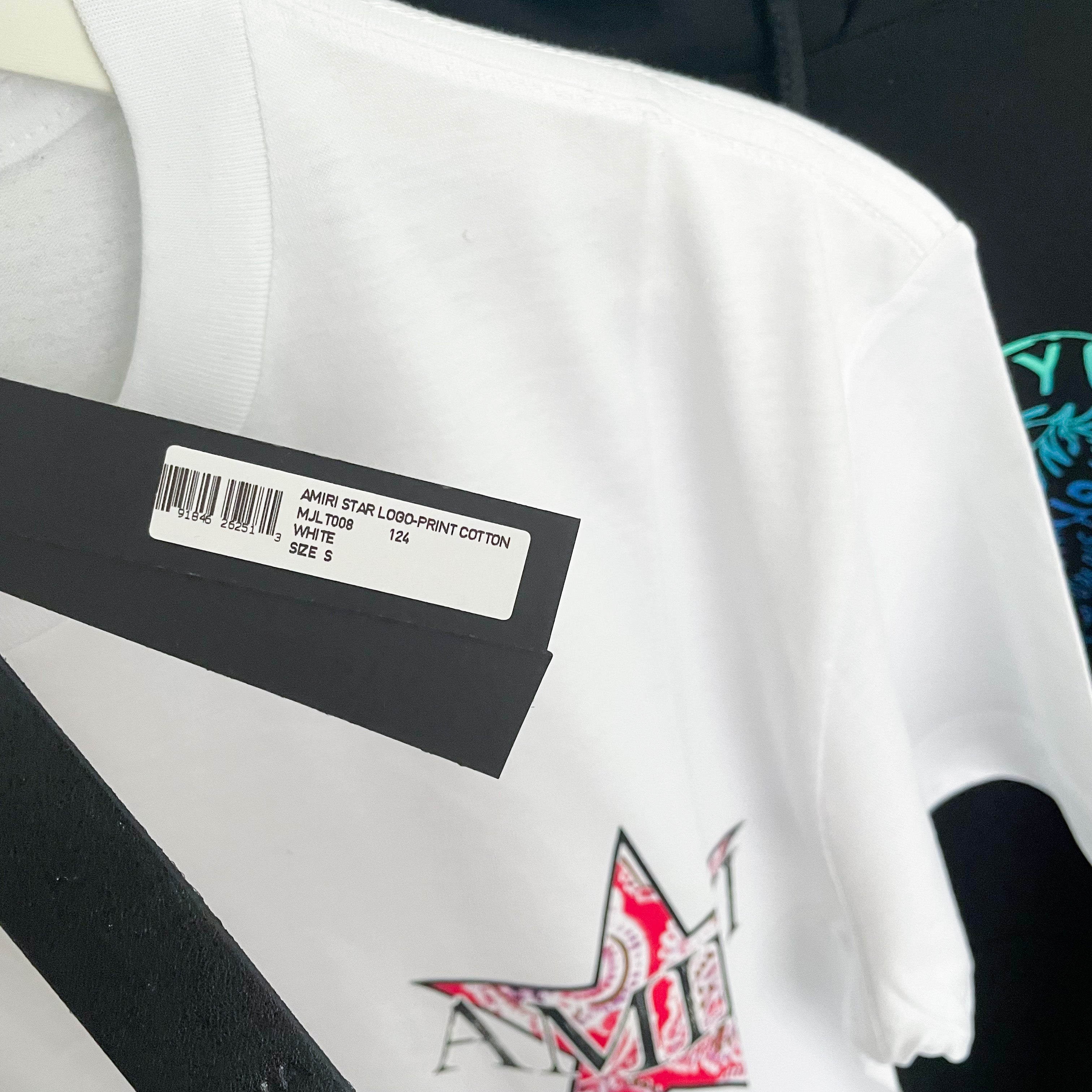 Amiri Star Logo Tee - White