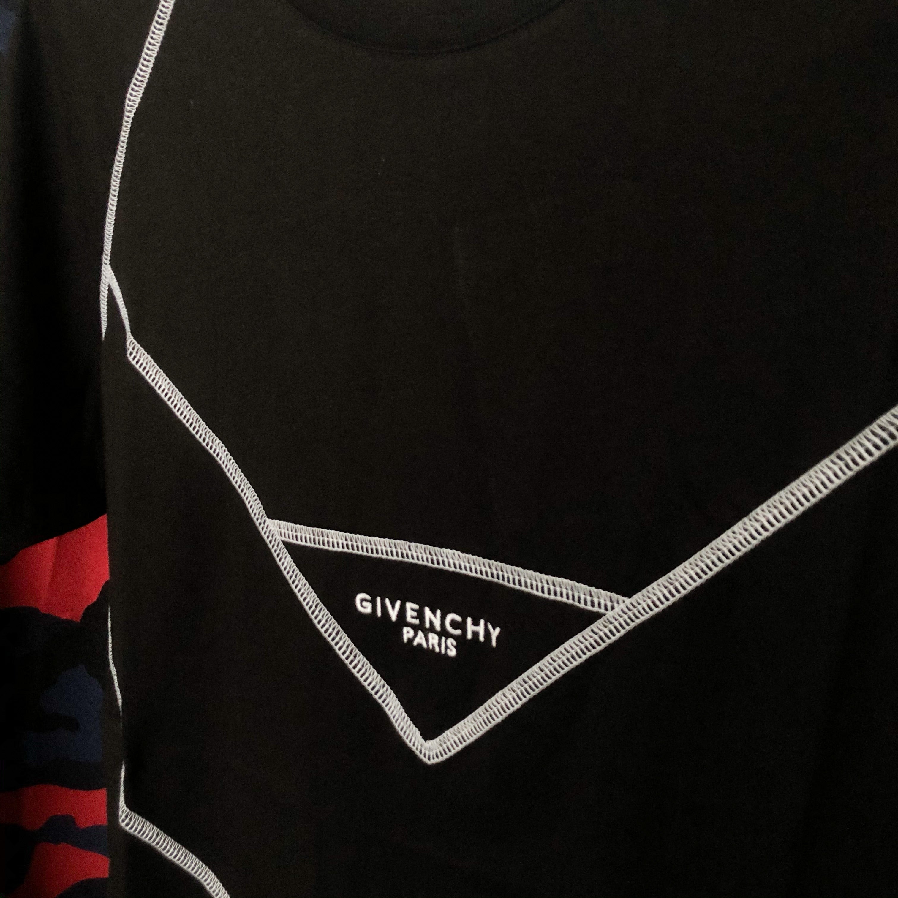 Givenchy Contrast Stitch Tee