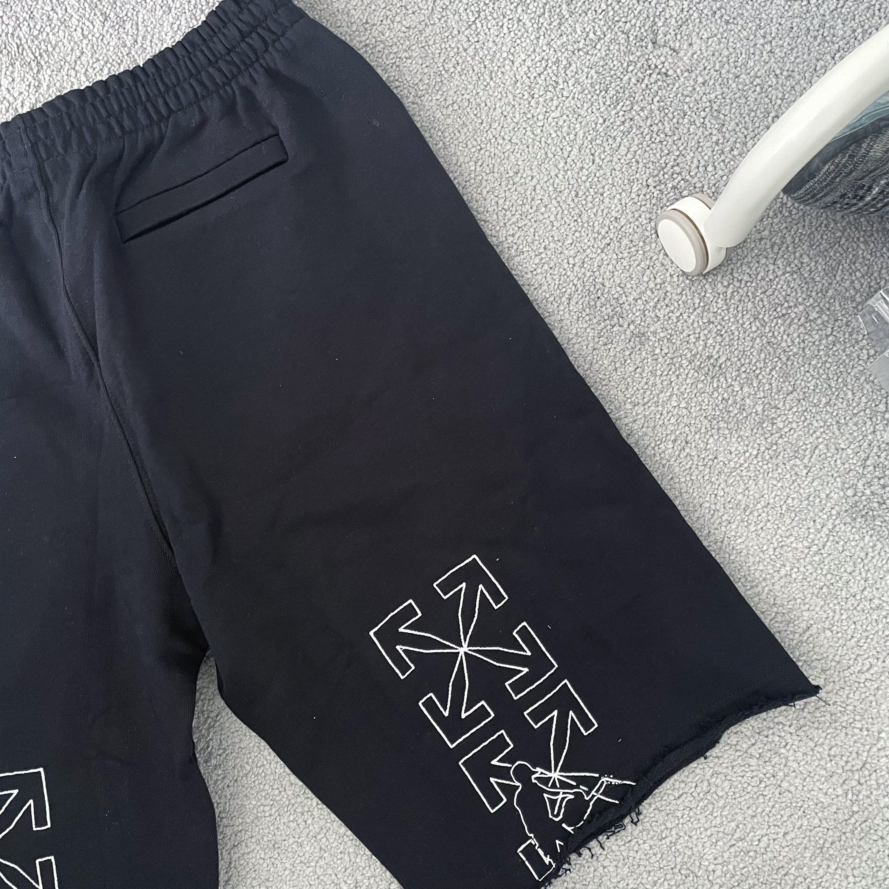 Off-White Stencil Arrows Shorts