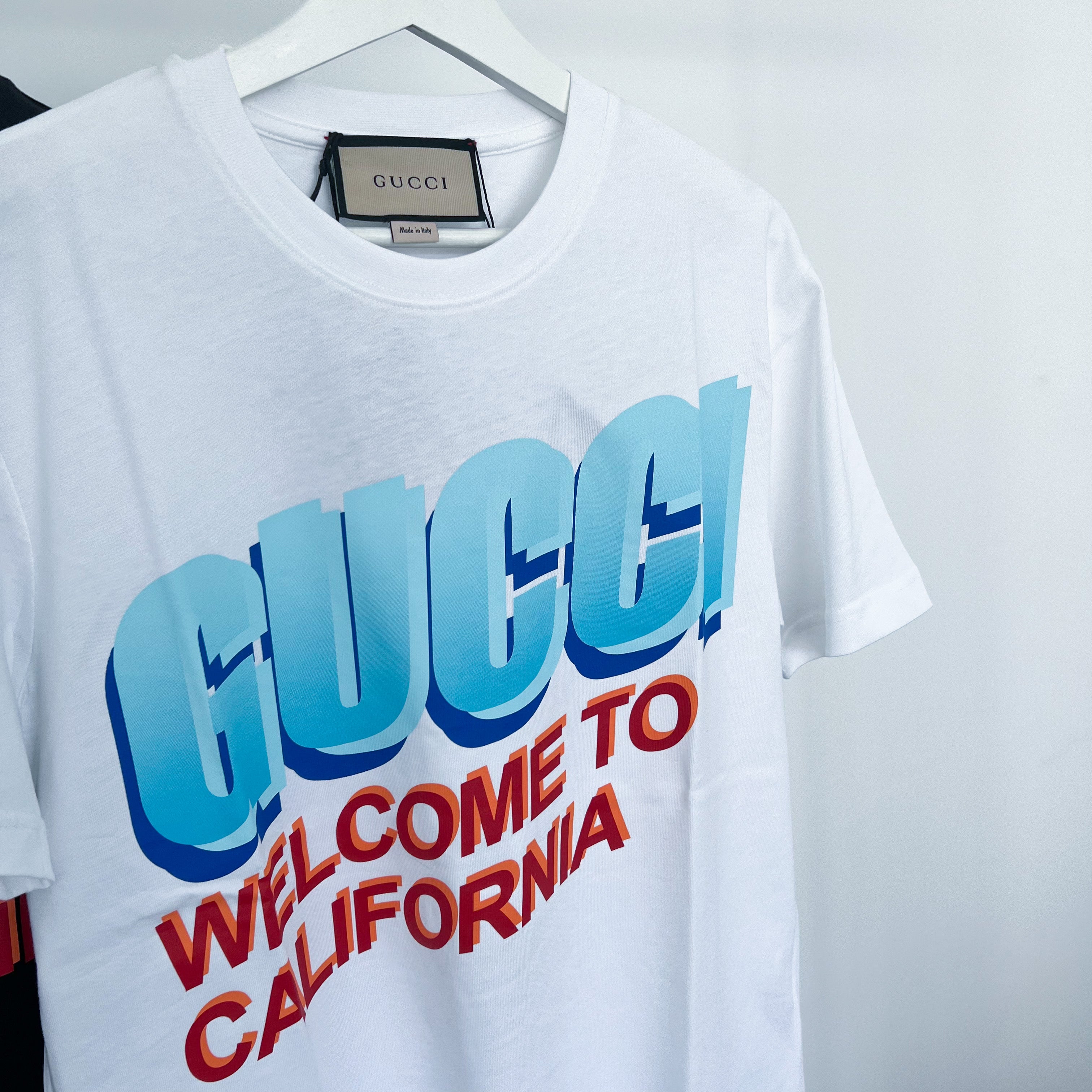 Gucci ‘Welcome To California’ Tee - Ivory