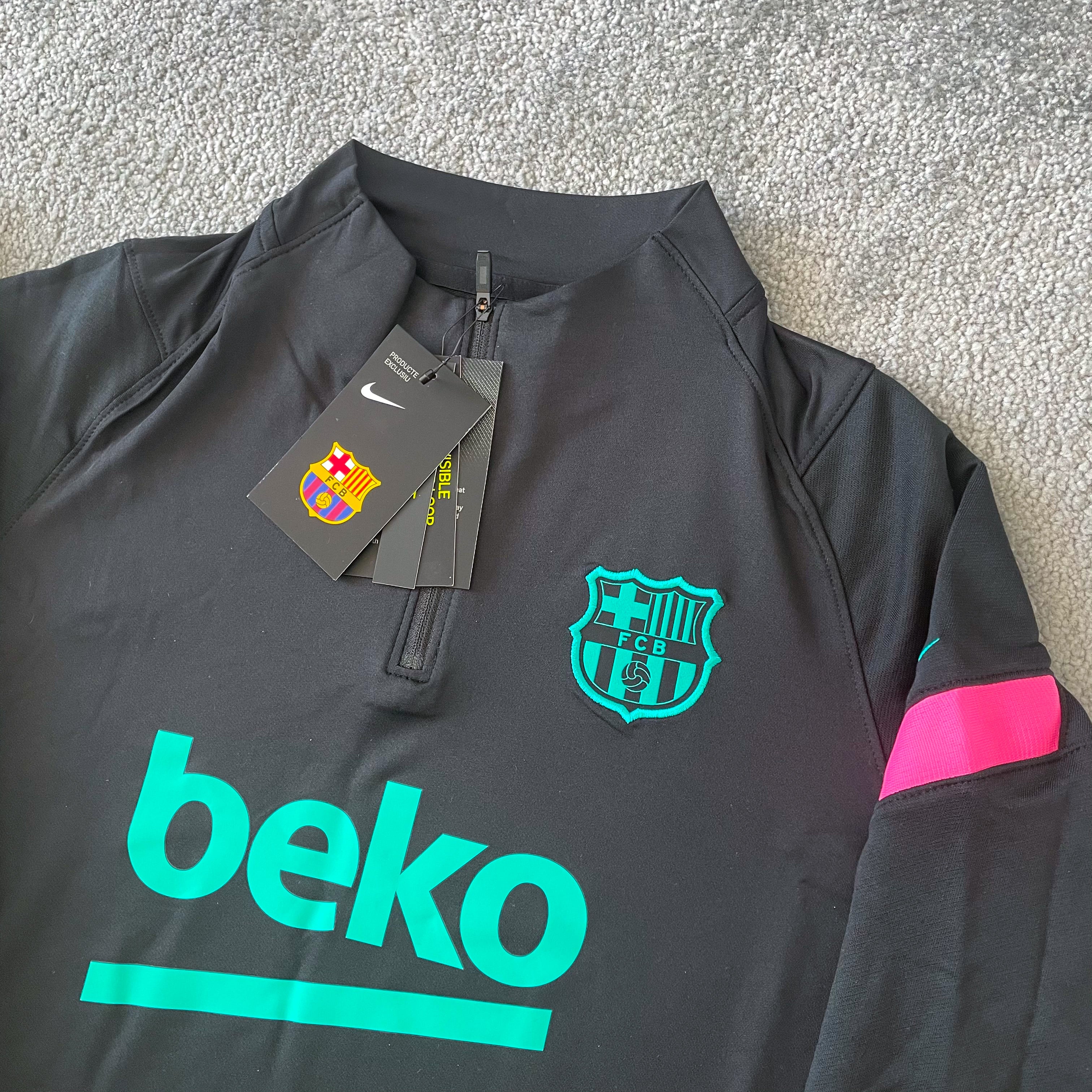 Nike Barcelona Strike Quarterzip - Black