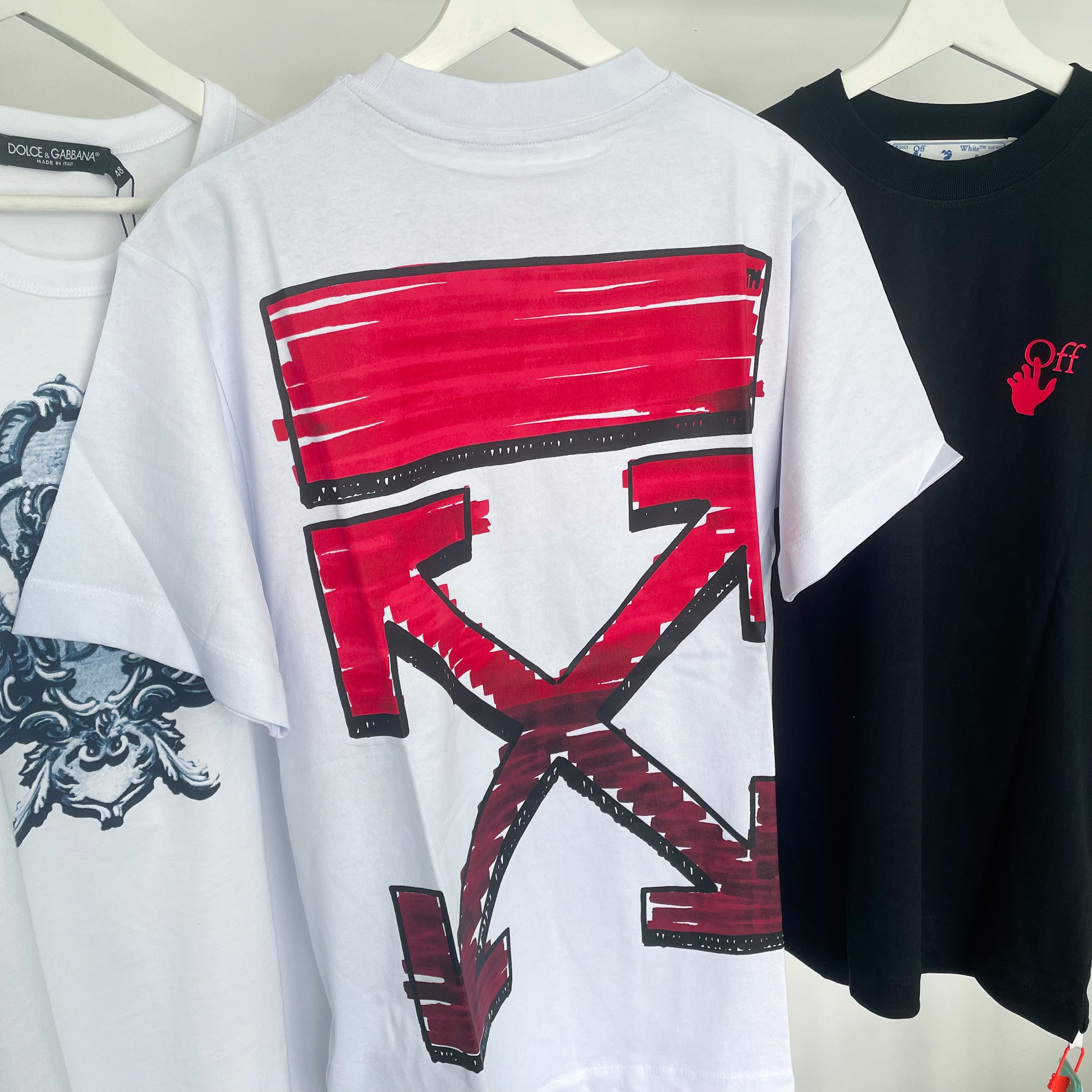 Off-White Marker Arrow Tee - White