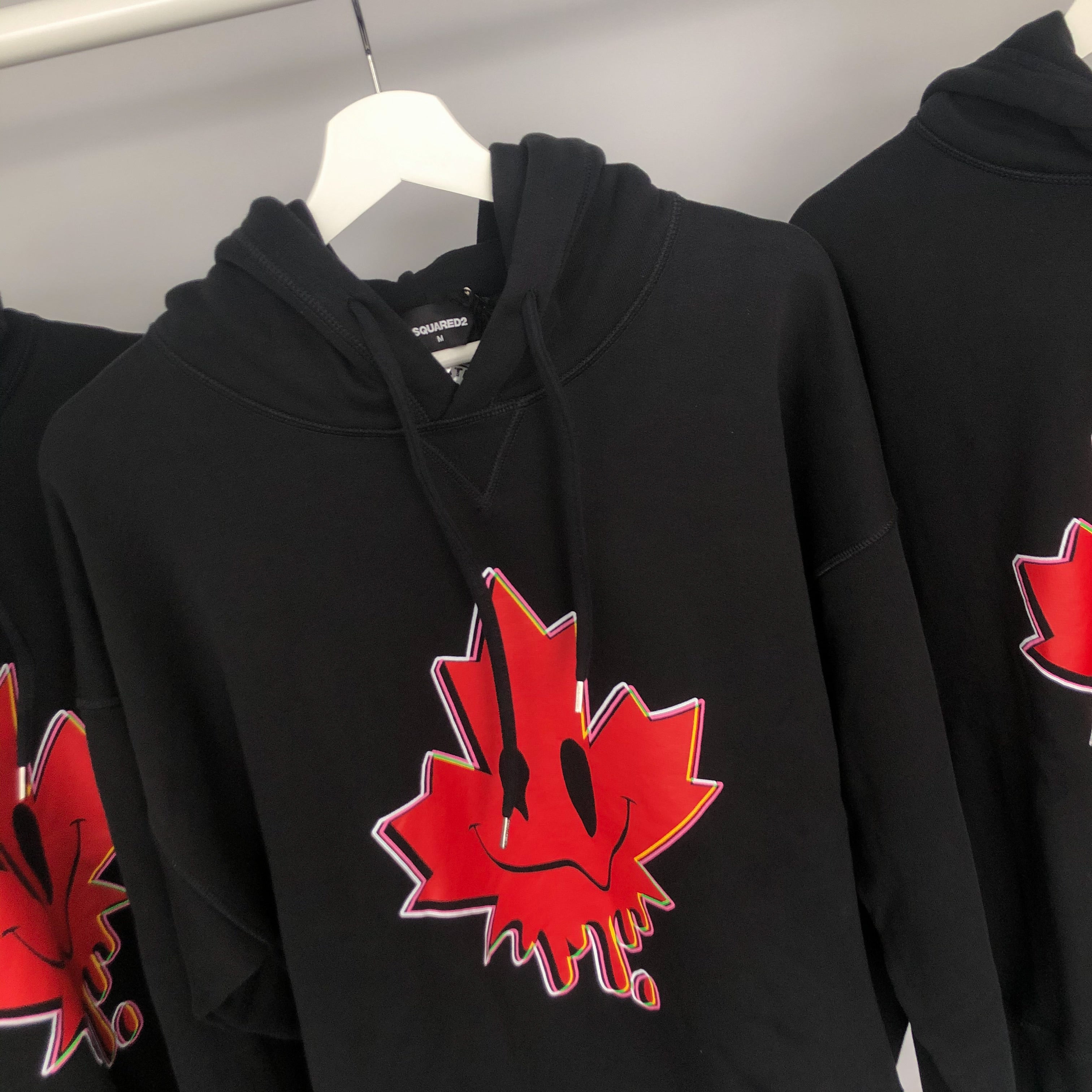 Dsquared Acid Maple Leaf Hoodie