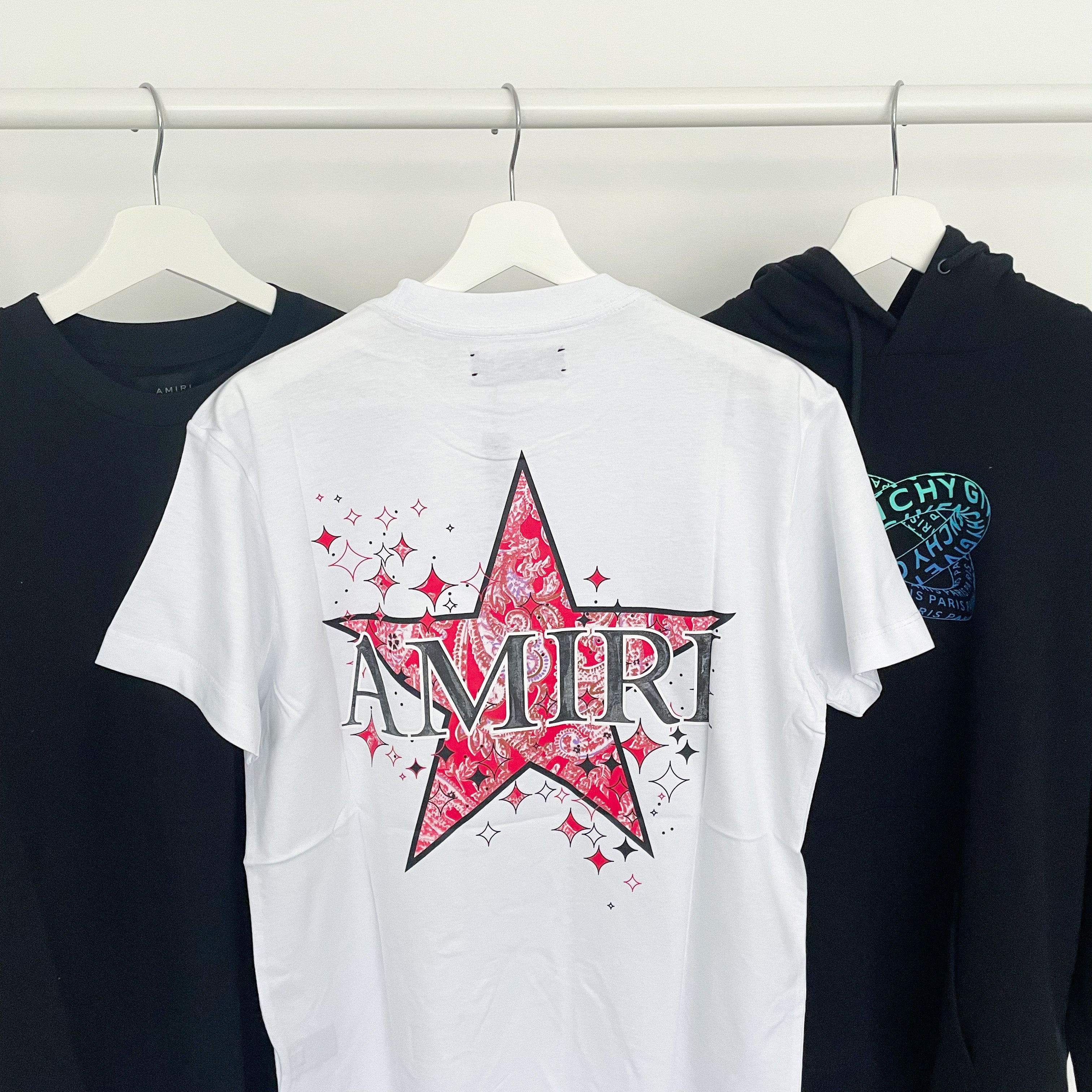 Amiri Star Logo Tee - White