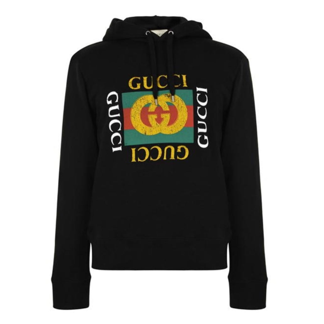 Gucci Eroded Logo Hoodie
