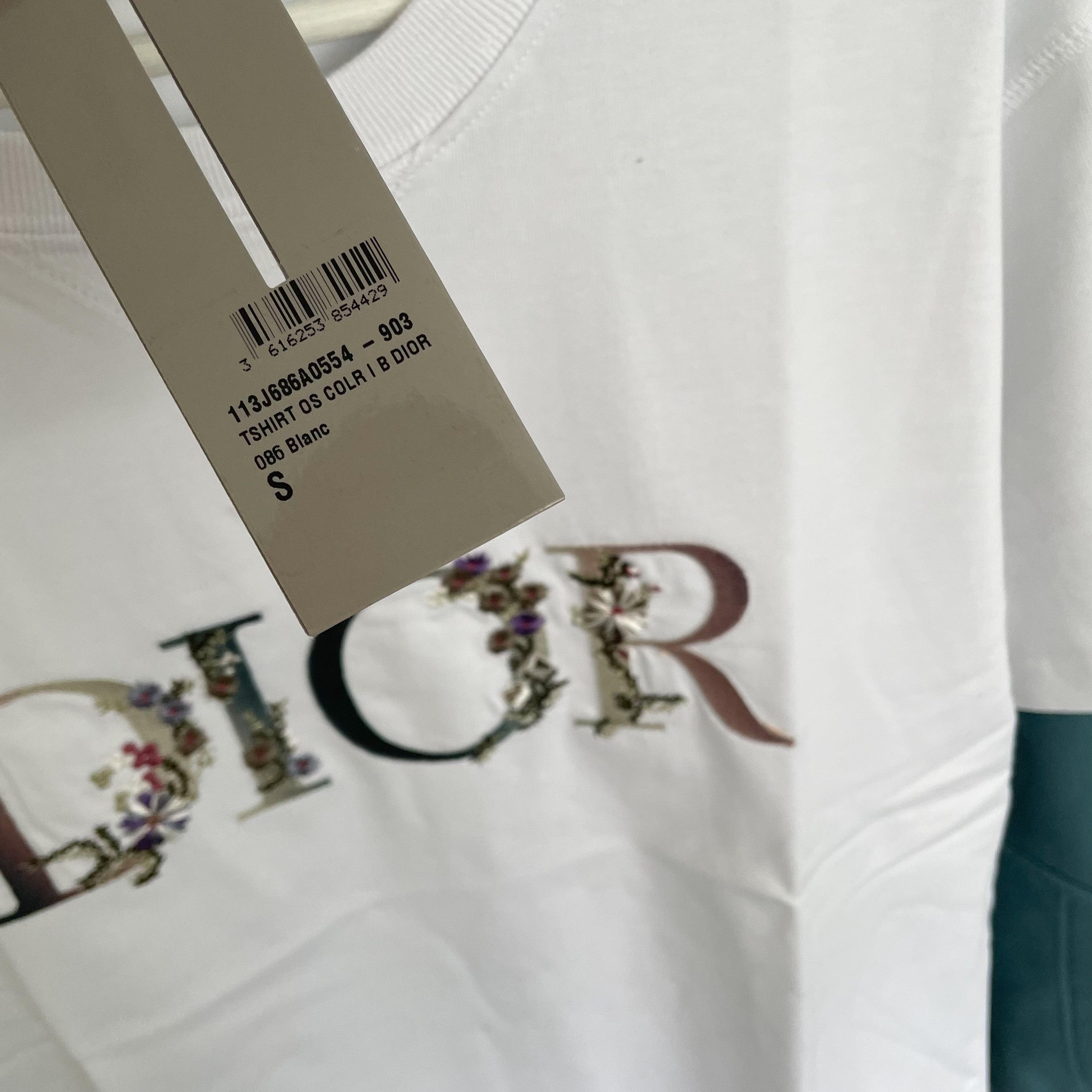 Dior Flowers T-shirt - White
