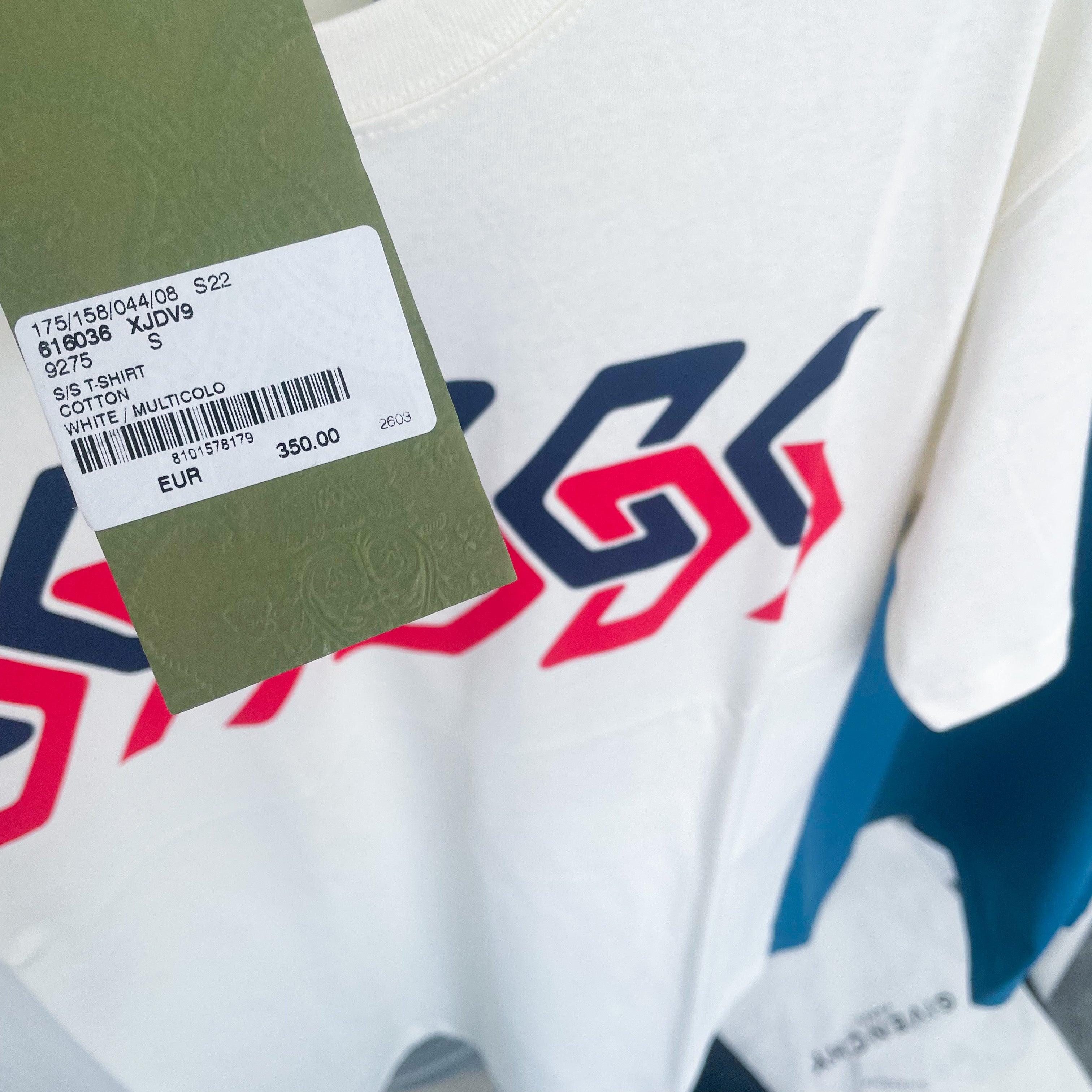 Gucci Mirror Logo Tee - Ivory