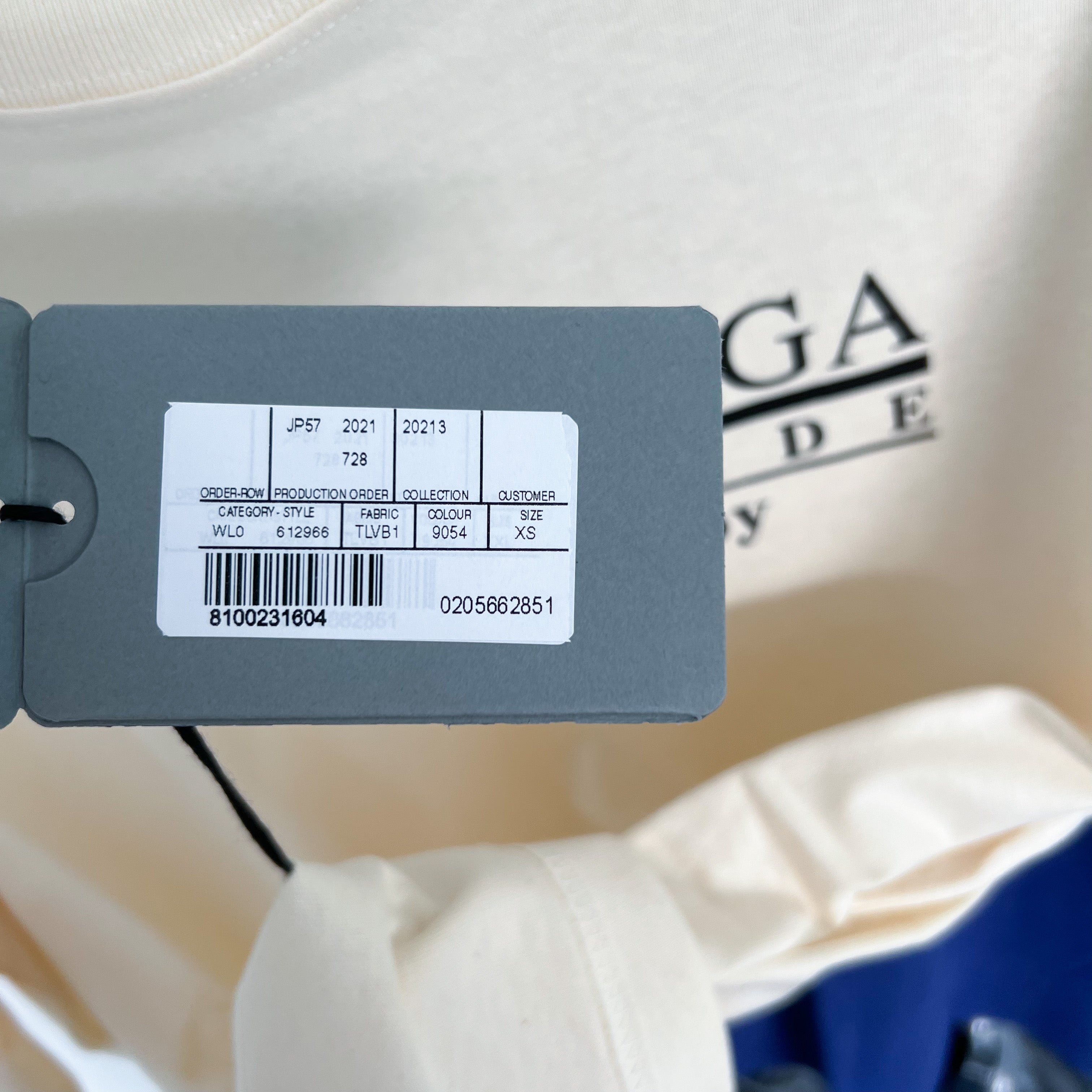 Balenciaga Retail Therapy Tee - Cream