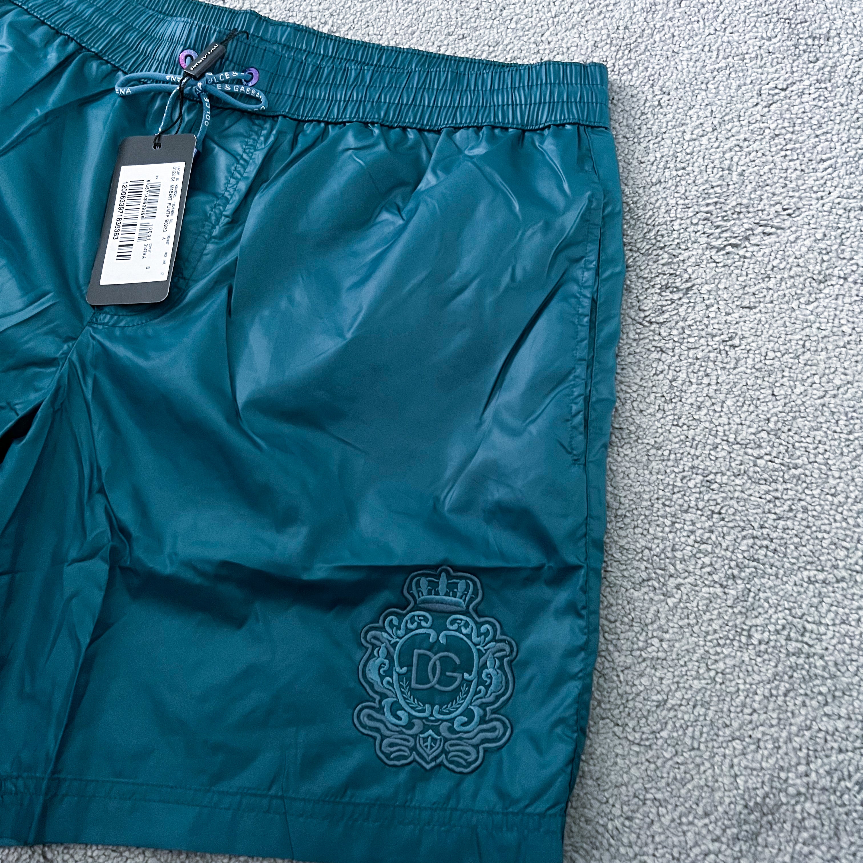 Dolce & Gabbana Crest Logo Swimshorts