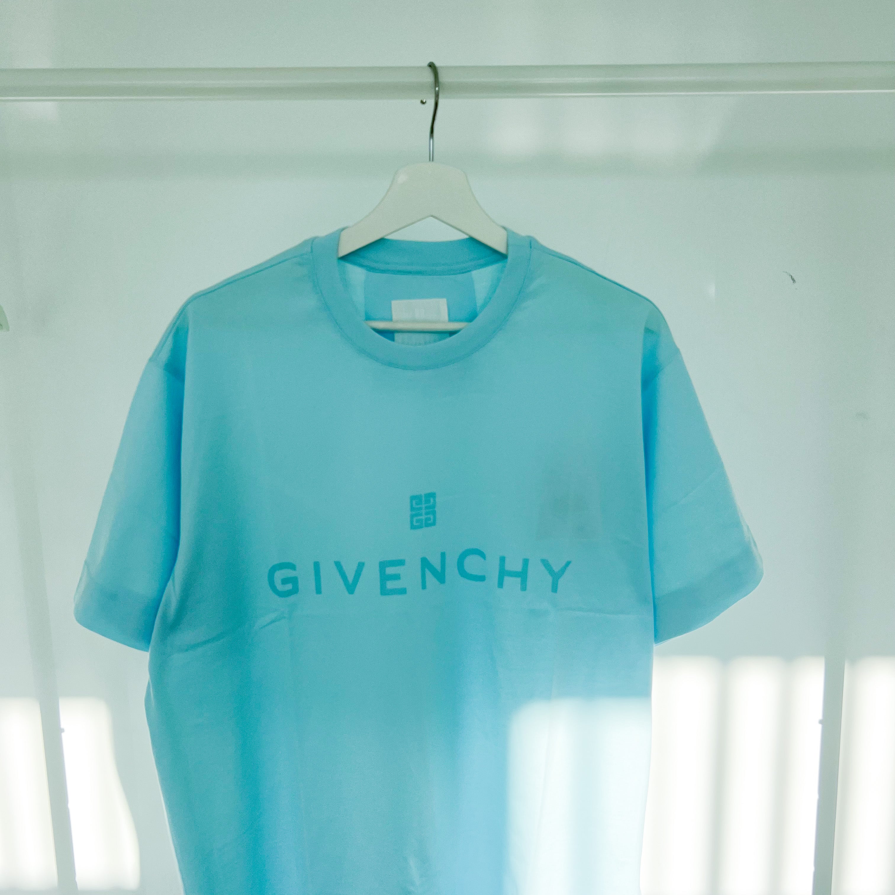 Givenchy 4G Logo Tee - Blue