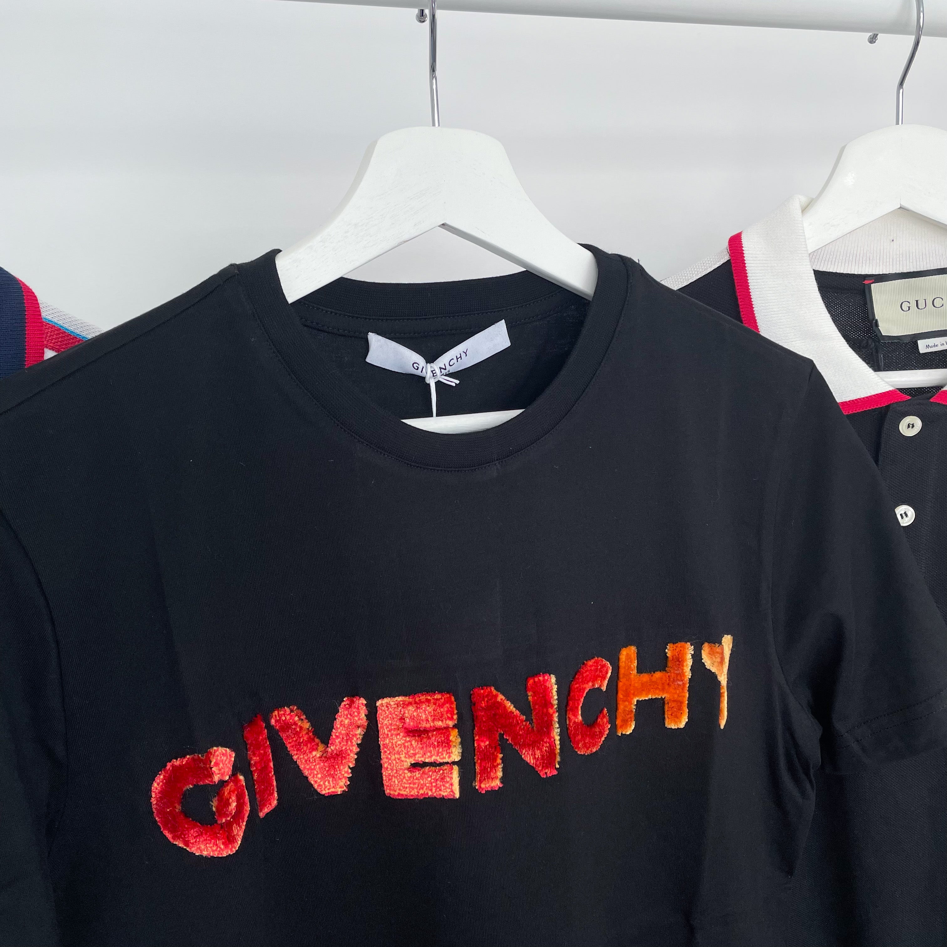 Givenchy Felt Gradient Logo Tee