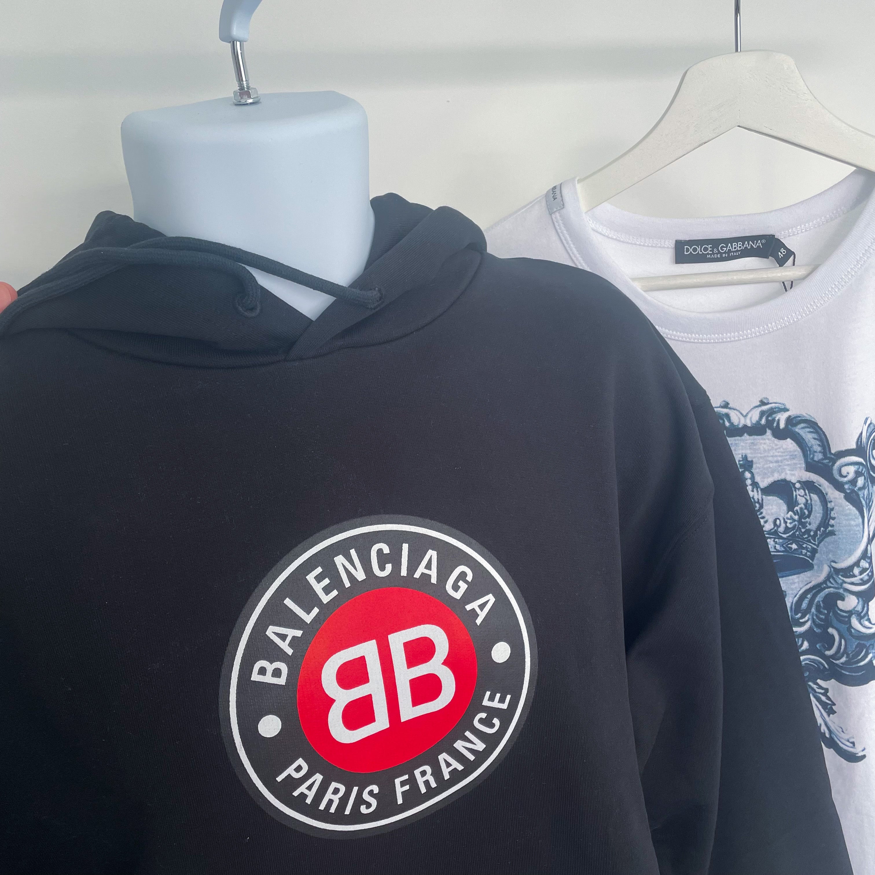 Balenciaga BB Logo Hoodie